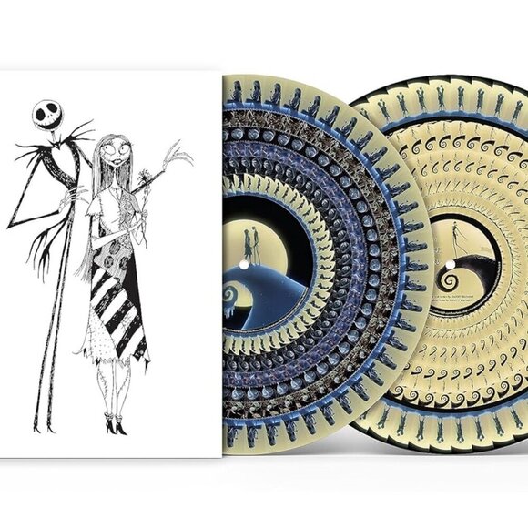 The Nightmare Before Christmas Tim Burton LP Vinyl - Picture 3 of 5